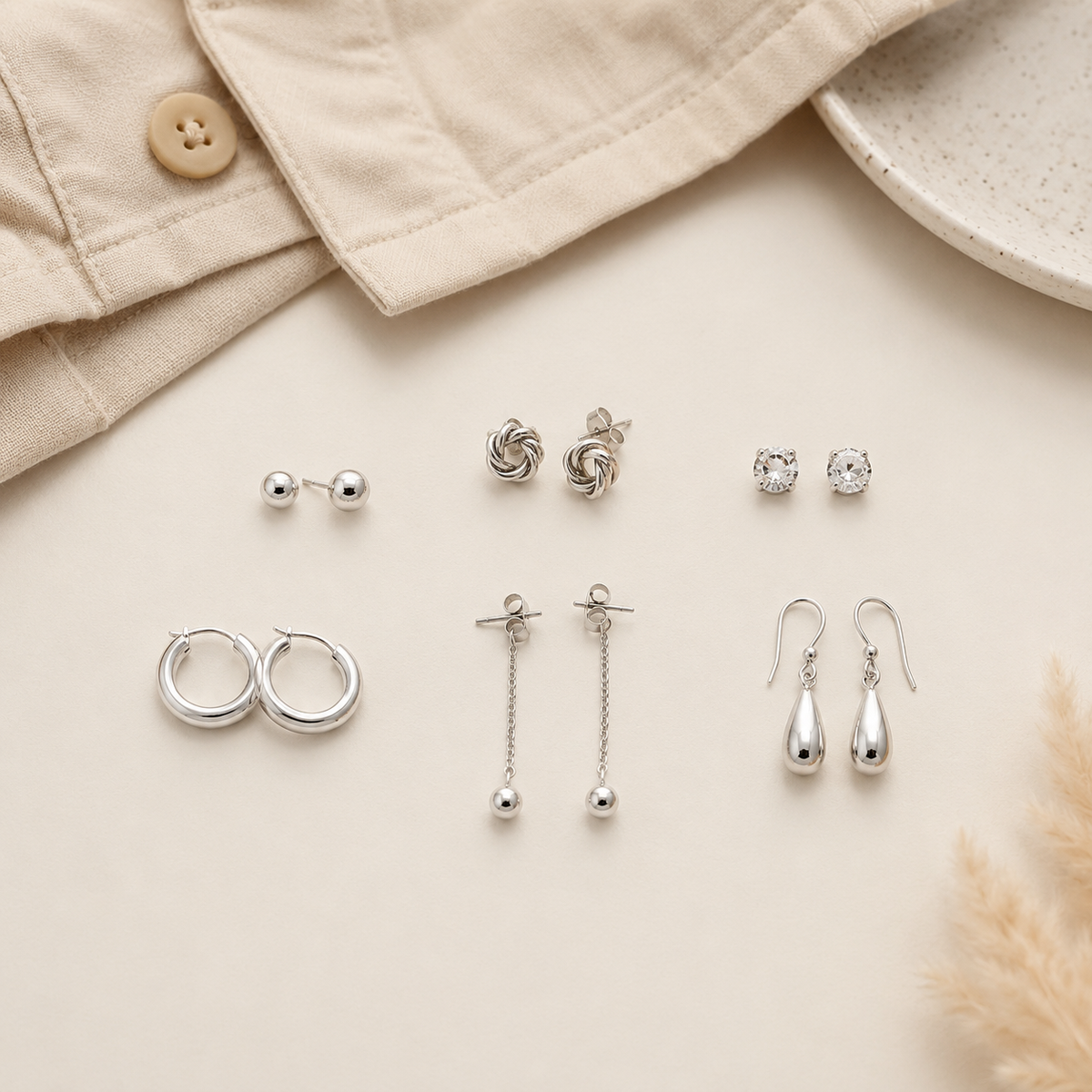 Everyday Silver Earrings That Go With Everything
