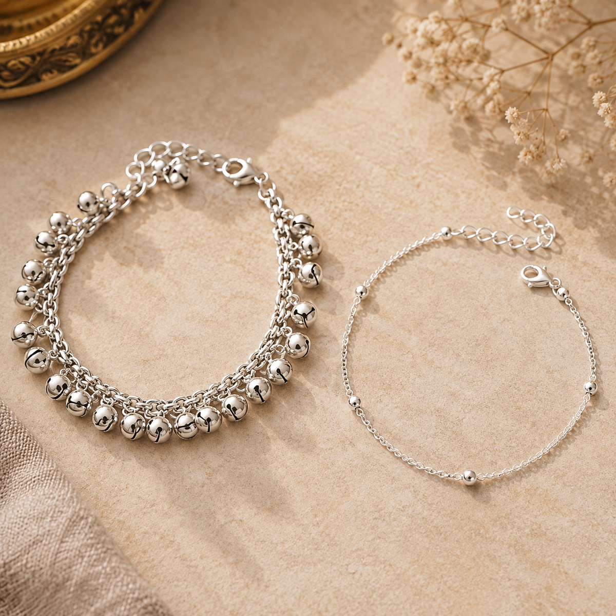 Anklet Styling: From Ethnic Ghungroo to Minimal Chains