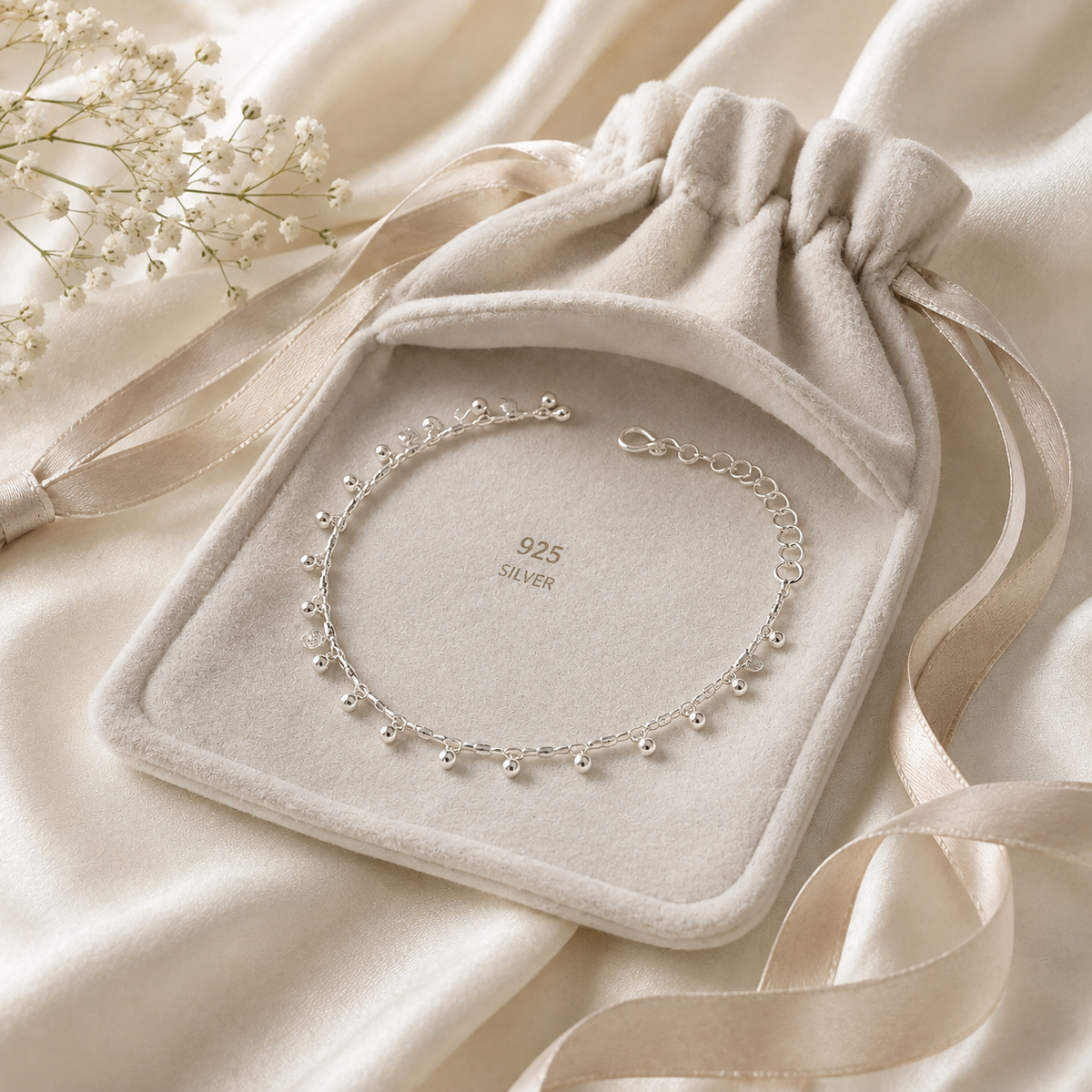 Gifting Silver Anklets: Sizing and Style Tips