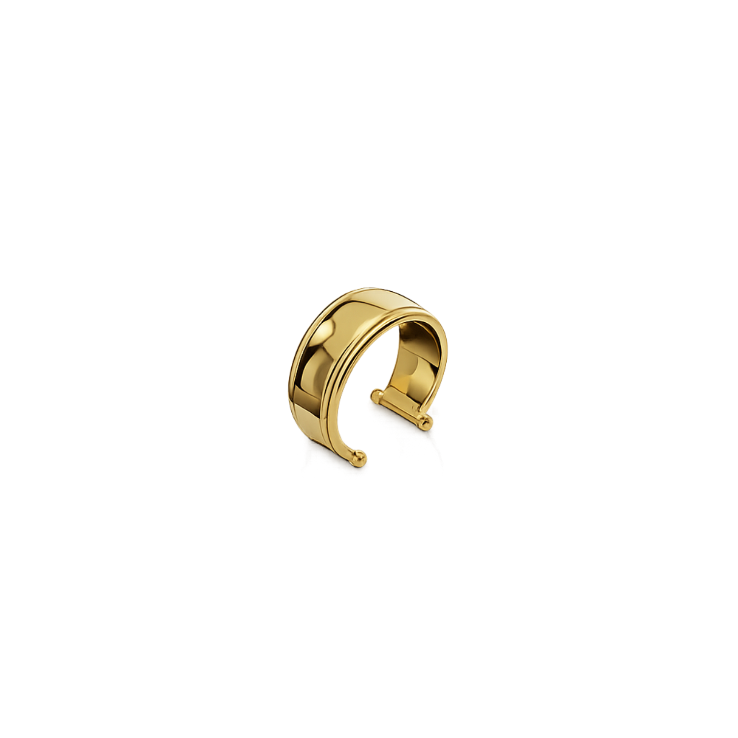 Mini Ear Cuff - 925 Sterling Silver Gold Plated