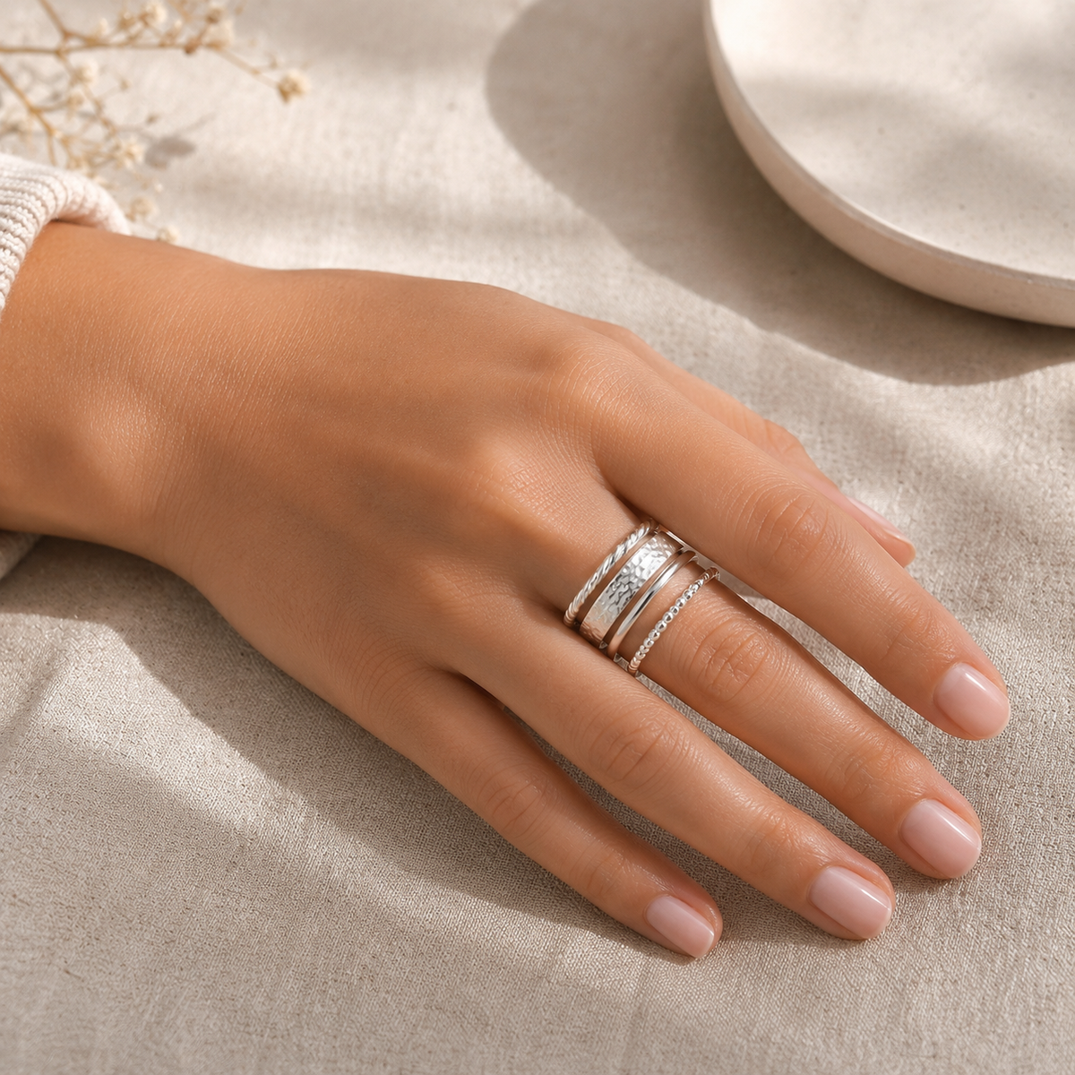 Silver Ring Stacking 101: Build a Look You Love