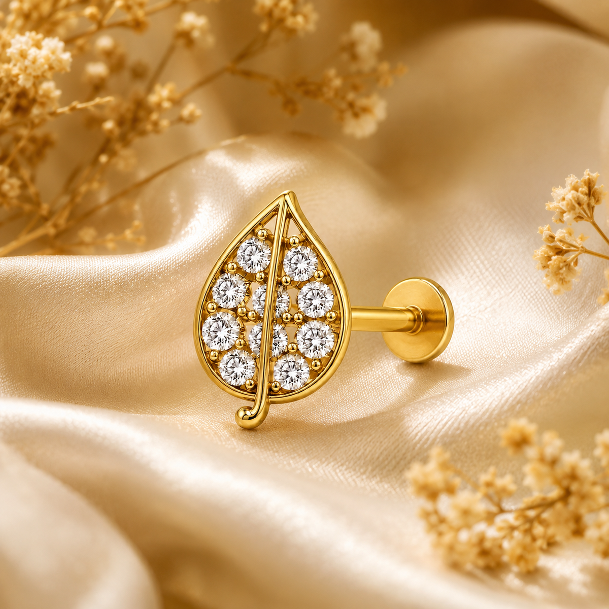 Gold-Plated Silver Nose Pins: The Best of Both Worlds
