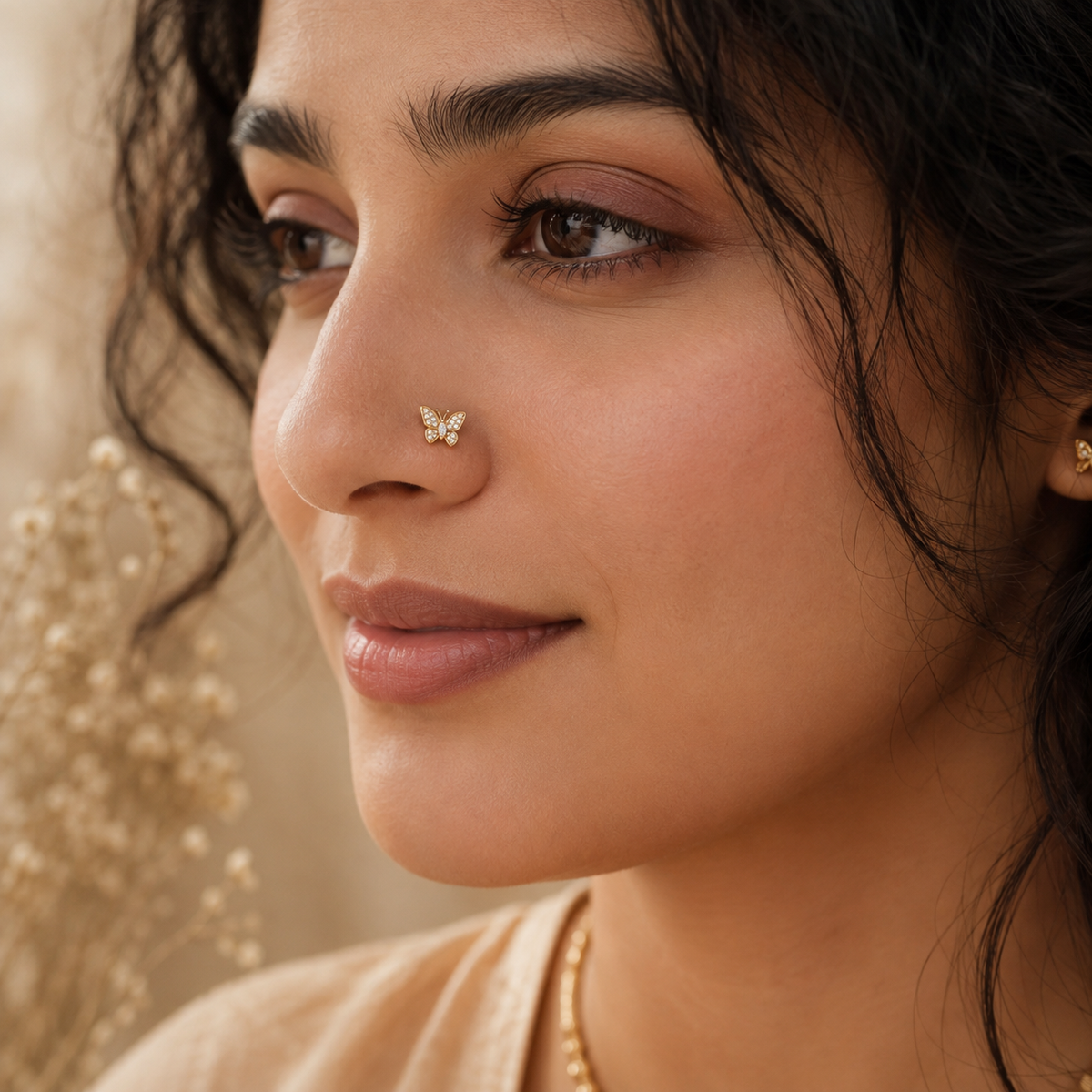 Which Side Should You Wear a Nose Pin? Left vs Right Meaning in India