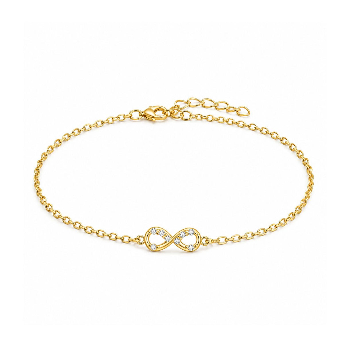 Infinity Bracelet for Women - 925 Sterling Silver