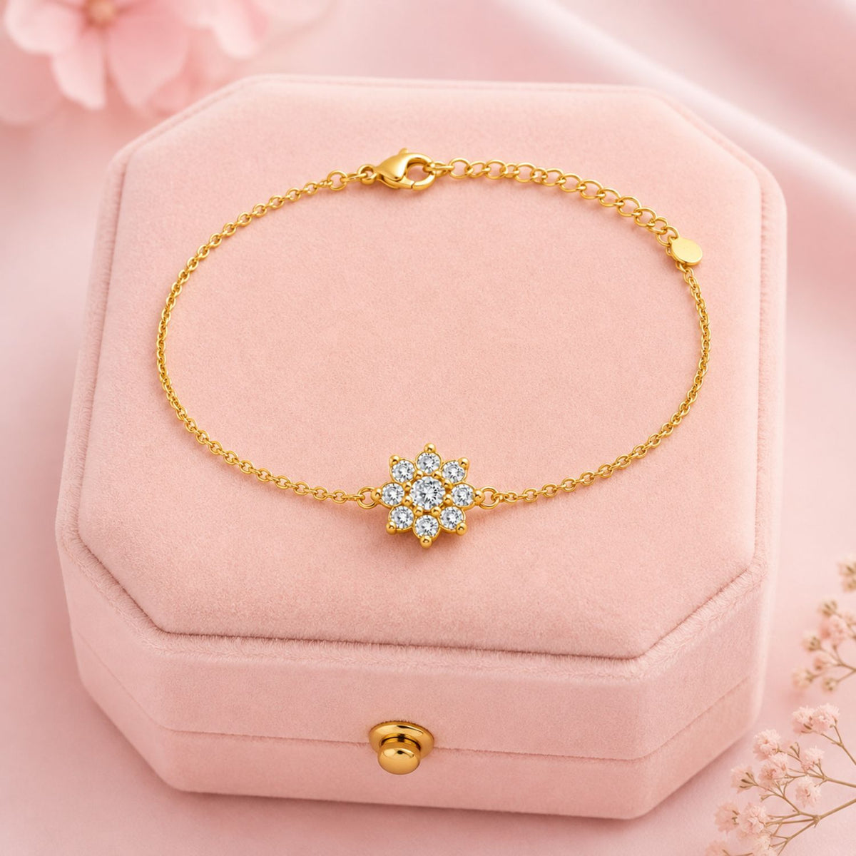 Snowflake Bracelet for Women - 925 Sterling Silver
