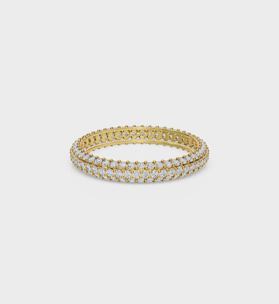 Aura Ring - 925 Sterling Silver Gold Plated