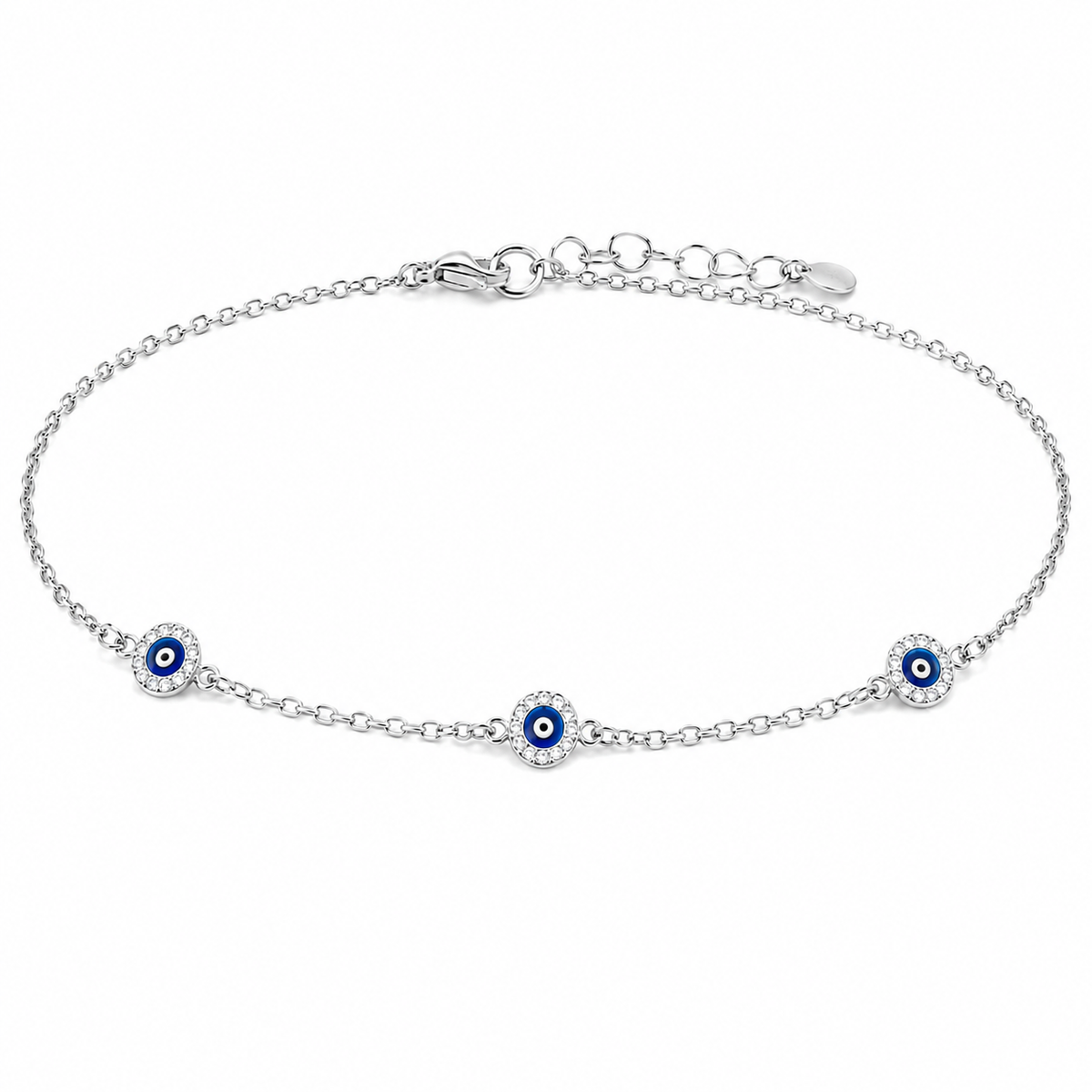 Blue Evil Eye Anklet