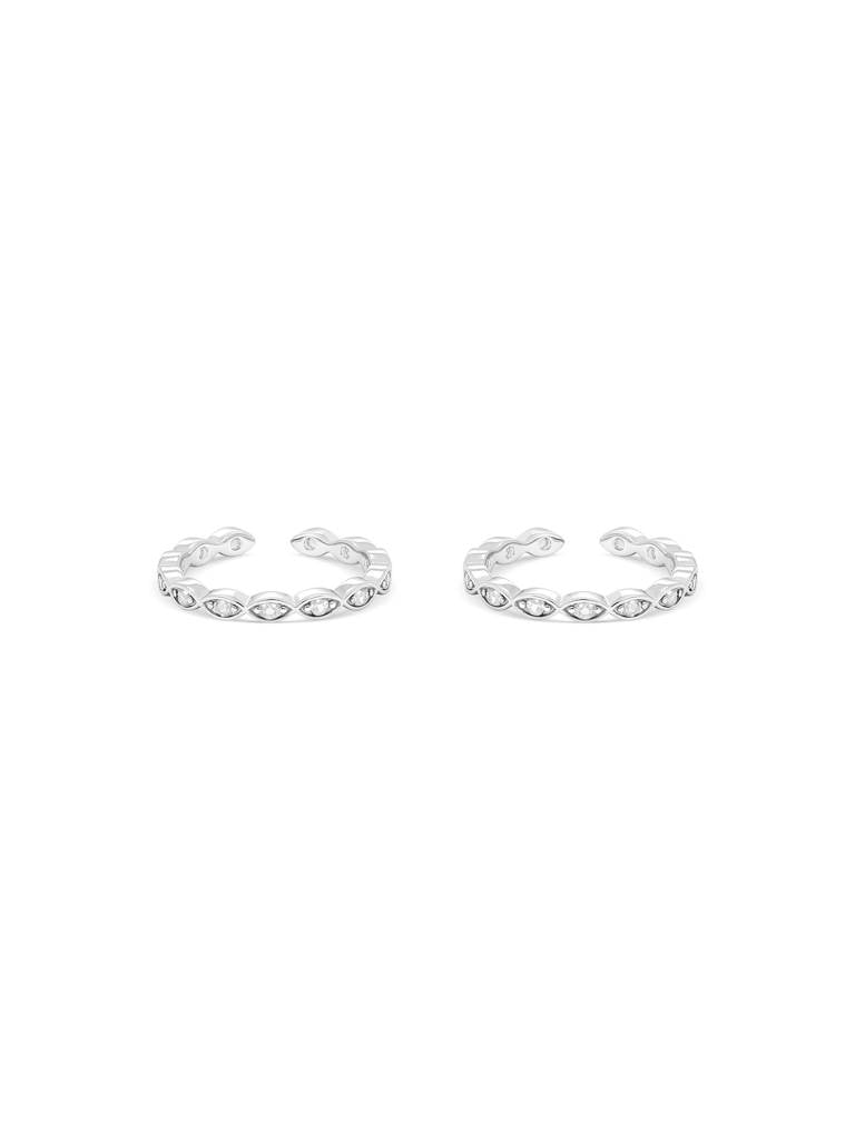 Emerelle Silver Toe Ring - 925 Sterling Silver