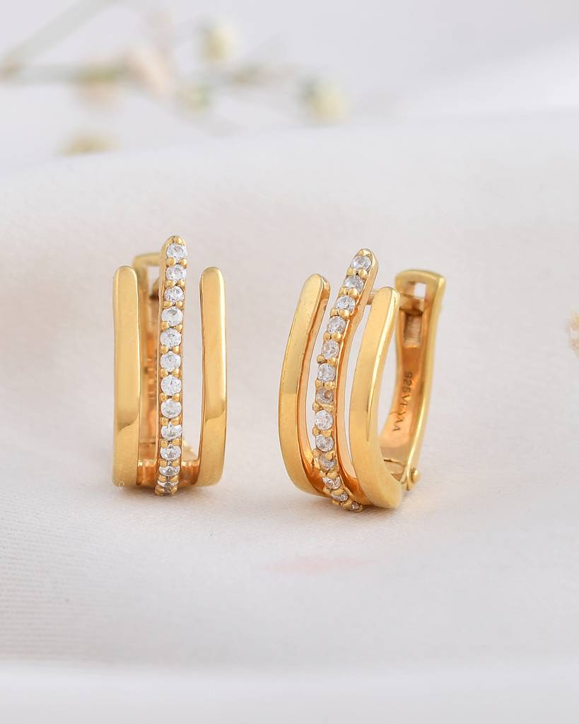 Floe 0.29 Carat White Simulated Diamond Earrings - 925 Sterling Silver