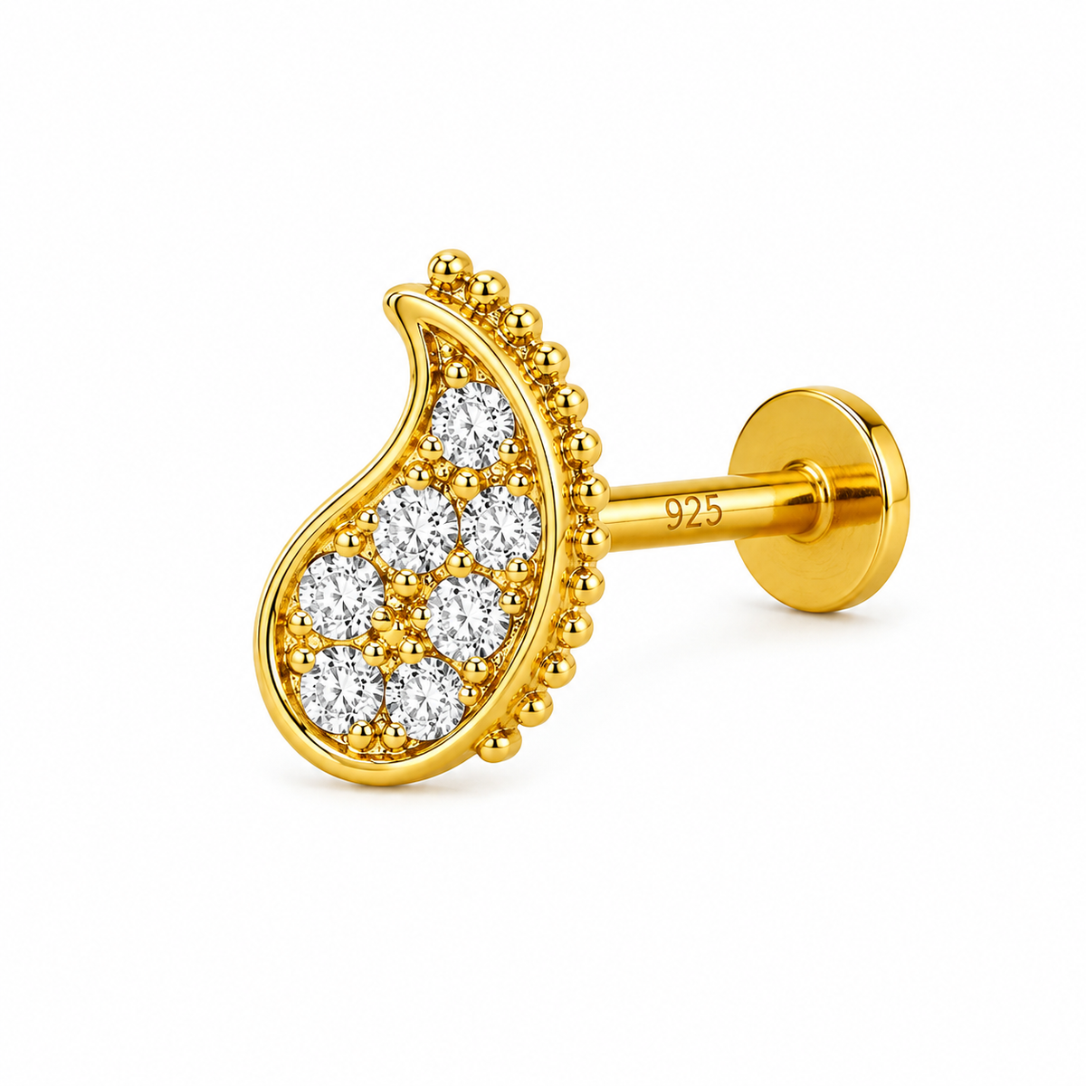 Paisley Pave Nose Pin - product image