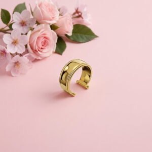 Mini Ear Cuff - 925 Sterling Silver Gold Plated