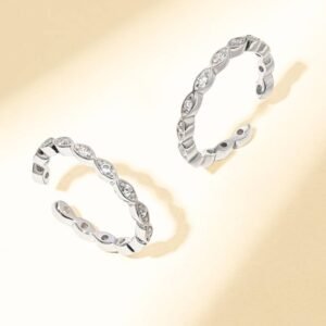 Emerelle Silver Toe Ring - 925 Sterling Silver