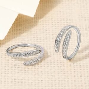 Lustra Silver Toe Ring - 925 Sterling Silver