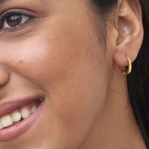 Gypsy Hoop Earrings - 925 Sterling Silver